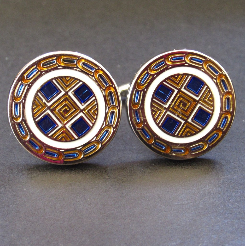 Roman Gold Cuff Link