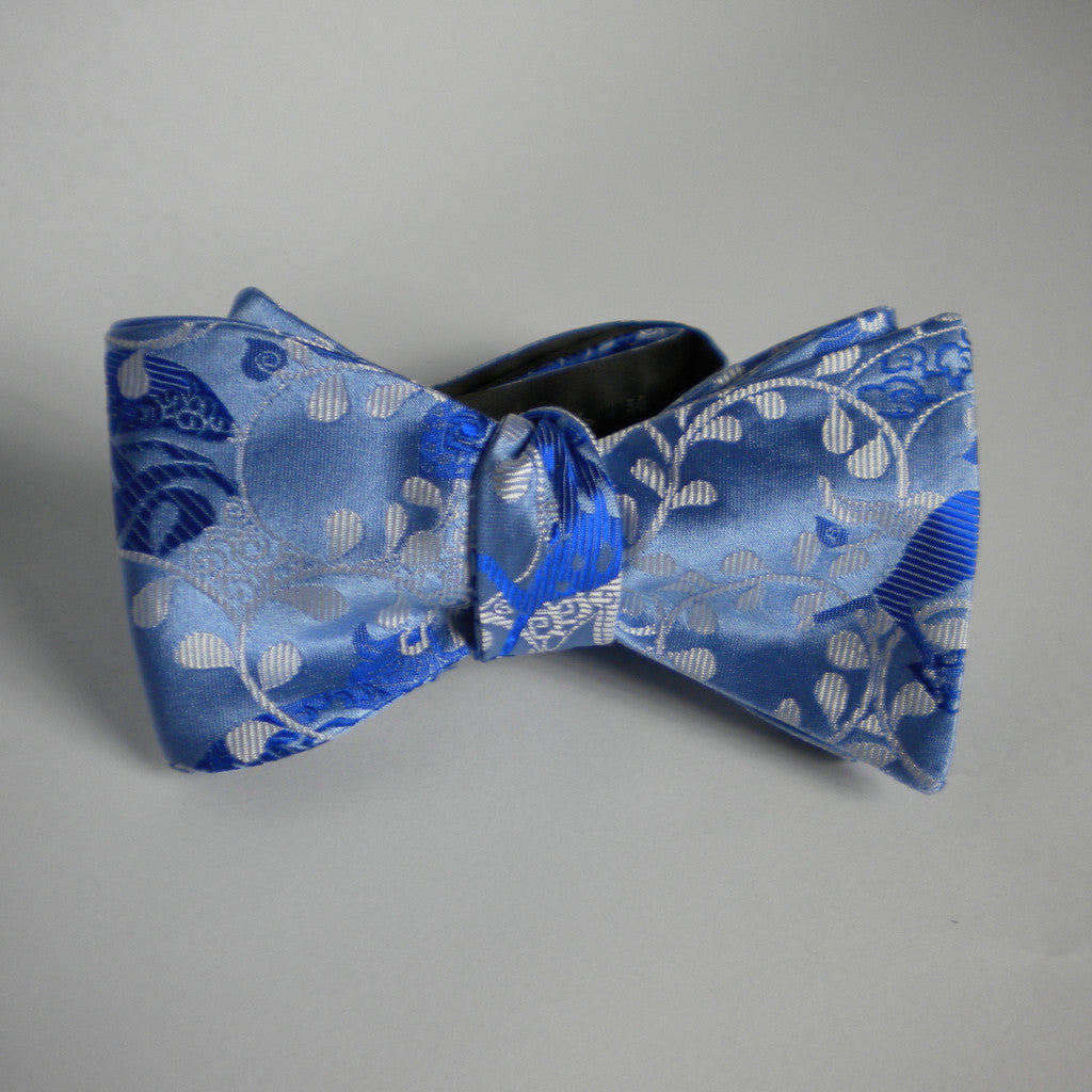 Blue uma bow tie