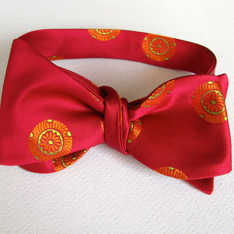 Red mon bow tie