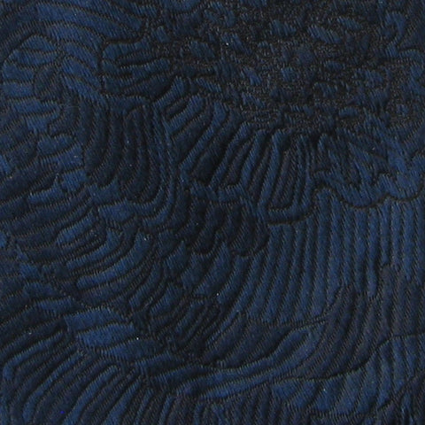 Black Peony pocket square