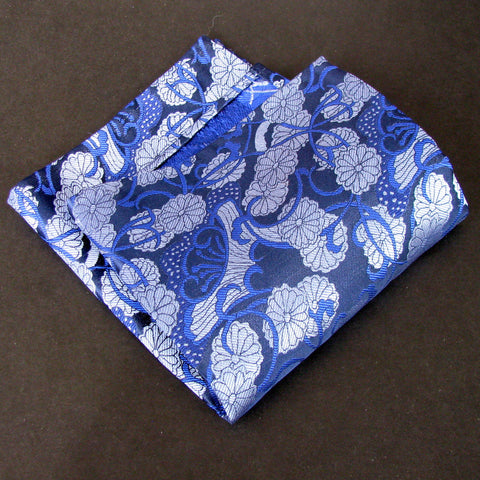 Blue Vase Pocket Square