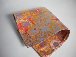 Apricot Horse pocket square